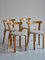 Set de Salle à Manger Scandinave en Frêne et Bouleau par Alvar Aalto pour Artek, 1970s, Set de 5 11