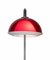 Lámpara vintage roja, años 70, Imagen 3