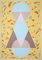 Ryan Rivadeneyra, Triangular Architecture, 2022, Acryl auf Aquarellpapier 1