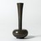 Patinated Bronze Vase from GAB, 1930s, Image 1