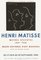 Affiche Expo 49 - Musée National d'Art Moderne par Henri Matisse 1