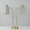 Mid-Century Swedish Grey Fiberglass Desk Lamp, 1950s 9