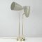 Mid-Century Swedish Grey Fiberglass Desk Lamp, 1950s, Image 3