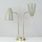 Mid-Century Swedish Grey Fiberglass Desk Lamp, 1950s 15