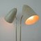 Mid-Century Swedish Grey Fiberglass Desk Lamp, 1950s 8