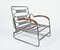 Bauhaus Chrome & Walnut Wood Adjustable Bed Armchair by Marcel Breuer, 1930s 6