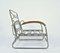 Bauhaus Chrome & Walnut Wood Adjustable Bed Armchair by Marcel Breuer, 1930s 12