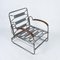 Bauhaus Chrome & Walnut Wood Adjustable Bed Armchair by Marcel Breuer, 1930s 9