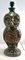 Lampadaire Fat Lava Owl en Vernis Orange et Vert par Walter Gerhards 2