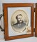 Large Wooden Double Folding Travel Picture Frame, 1870s, Image 10