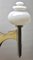 Lámpara de araña con 5 globos de vidrio opalino, Imagen 5
