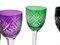 Bicchieri da liquore in cristallo colorato, set di 6, Immagine 4