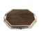 Silver Tray with Wooden Melamine by H. Hooijkaas, 1974, Image 4