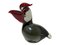 Murano Glas Vogel Figur von Salviati & Company, 1960er 5