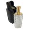 Niederländische Parfüm- oder Parfümflasche aus Kristallglas und 14 Karat Gold, 19. Jh 1