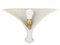 Murano Filigree Glass Trine Wall Lamp from Venini, 1970s 6