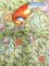Jarrón de porcelana con hoja, pájaros y crisantemo de Rosenthal, Germany, Imagen 3