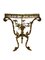 19th Century French 3 Legged Bronze Side Table, Image 2