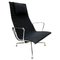 Modell EA124 Sessel aus Aluminium von Eames für Vitra 1