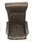 Brown Leather Swivel Chairs from Kebe, Set of 2 3