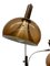 Dutch Chrome and Brown 2-Arm Globe Floor Lamp from Dijkstra 5