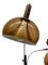 Lámpara de pie holandesa en forma de globo de cromo y marrón de Dijkstra, Imagen 5