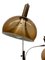 Dutch Chrome and Brown 2-Arm Globe Floor Lamp from Dijkstra 2
