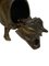 Porta fiammiferi Vesta in ottone a forma di maiale, Immagine 6
