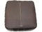 Brown Leather Pouf 5
