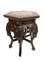 19th Century Chinese Side Table or Plant Stand with Marble Top 2