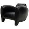 DS-57 Black Leather Chair by Franz Romero for De Sede, Image 1