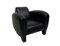 DS-57 Black Leather Chair by Franz Romero for De Sede 2