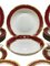Limoges Dinner Service in Polished Gilding with Agate from Raynaud & Co., Set of 199 5