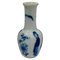 Jarrón Kangxi chino en miniatura de porcelana azul y blanca, 1662-1722, Imagen 1
