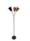 3-Arm Floor Lamp with Pierced Metal Matte Shades, 1960s, Image 11