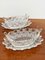 19th Century Russian Crystal Cut Set with Castellated Rims, Set of 3 3