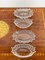 19th Century Russian Crystal Cut Set with Castellated Rims, Set of 3, Image 8