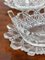 Juego de cristal tallado ruso con bordes almenado, siglo XIX. Juego de 3, Imagen 5