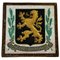 Azulejo Delft cloisonné con el escudo de Noord-Brabant de Porceleyne Fles, Imagen 1