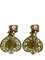 19th Century Brass Wall Candle Holders, Set of 2 3