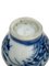 Jarrones chinos en miniatura de porcelana azul y blanca de Kangxi, siglo XVIII. Juego de 3, Imagen 6