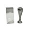 Niello Silver Wax Seal Stamp and Rectangular Niello and Crystal Scent Bottle, Set of 2, Image 1