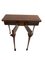 19th Century Mahogany Folding Console Table with 2 Drawers Each Side 9