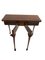 19th Century Mahogany Folding Console Table with 2 Drawers Each Side, Image 9