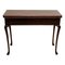 19th Century Mahogany Folding Console Table with 2 Drawers Each Side, Image 1