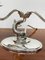 Englische Sterling Silber Dolphin 2 Arm Tischlampe 5