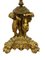 Vergoldete Bronze Tischlampe mit Musikalischen Putten 5