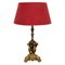 Gilded Bronze Table Lamp with Musical Putti 1