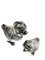 Spanish Silver Salt and Pepper Shakers in the Shape of Chicks, 1940s, Set of 2 6