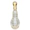 19th Century Dutch Crystal and Gold Scent or Perfume Bottle 1